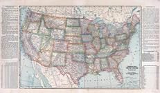 United States Map, Pembina County 1928